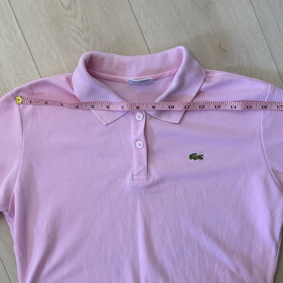 Lacoste Soft Pink Polo Shirt - Picture 6 of 8